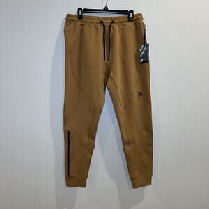 Alphalete Men’s ELMTS Cuffed Jogger Almond Size XL New With Tags